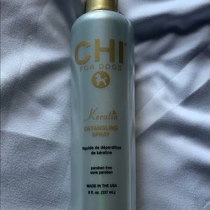 Chi with Keratin Detangling Spray for Dogs NWT